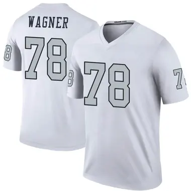 Isaac Rochell Las Vegas Raiders Men's Legend White Color Rush T-Shirt