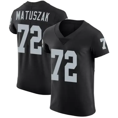 Men's Nike Oakland Raiders 72 John Matuszak Limited Grey Shadow