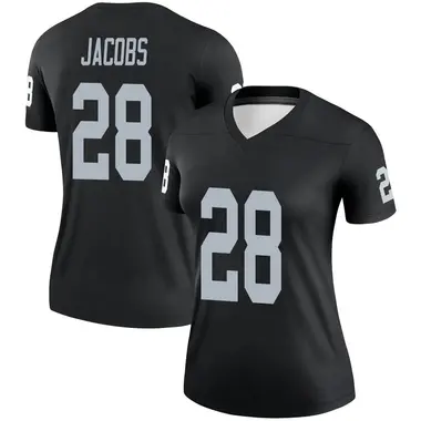 : Josh Jacobs Las Vegas Raiders Black #28 Youth 8-20 Home Player  Jersey : Sports & Outdoors