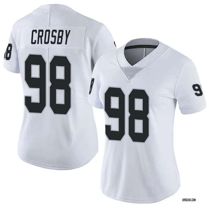 maxx crosby jersey white