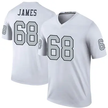 Youth Andre James Las Vegas Raiders Color Rush Jersey - Legend White